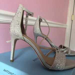 Antonio Melani Silver Heels